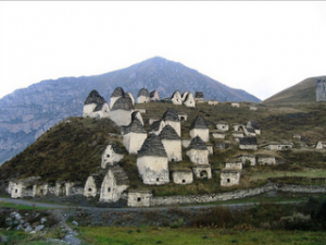 City of the Dead in North Ossetia, Russia