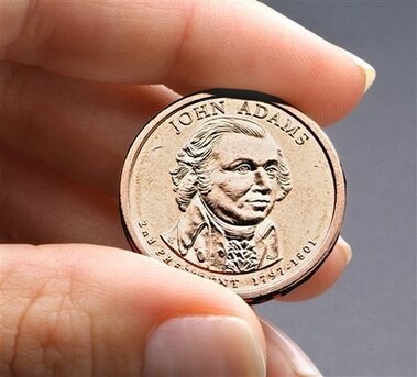 John Adams facts: coin John Adams facts: coin